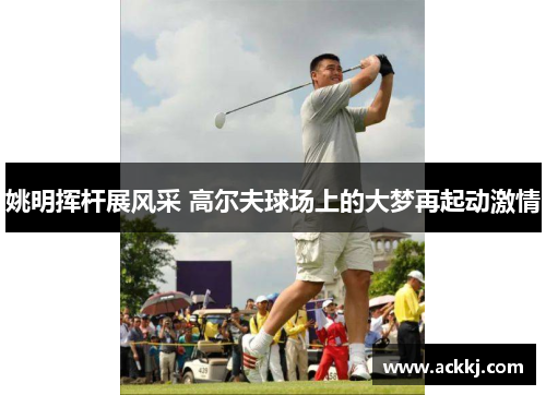 姚明挥杆展风采 高尔夫球场上的大梦再起动激情
