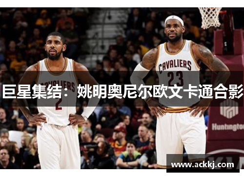 巨星集结：姚明奥尼尔欧文卡通合影